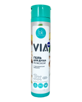Shower gel with ginger extract for men