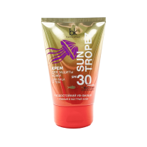 Крем для защиты кожи для лица и тела SPF 30 UVA+UVB высокая степень защиты водостойкий ровный и быстрый загар