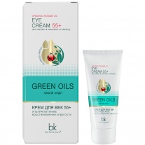 Eye cream 55+ ultra nutrition · restoration of elasticity