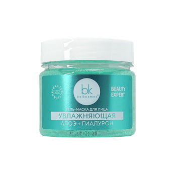 Moisturizing gel facial mask