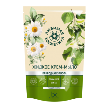 Liquid cream soap Instant care • Chamomile • Linden