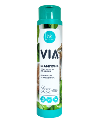 Shampoo with ginseng extract
