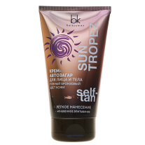 Self-tanning cream for face and body Uniform bronze color • Easy to apply • Instant absorption