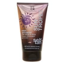 Self-tanning cream for face and body Uniform bronze color • Easy to apply • Instant absorption